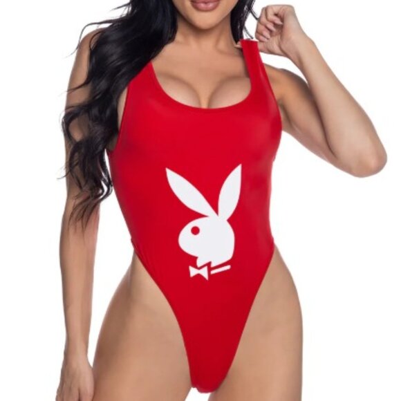 Bunny Icon 1-PC Swimsuit - Picture 2 of 3